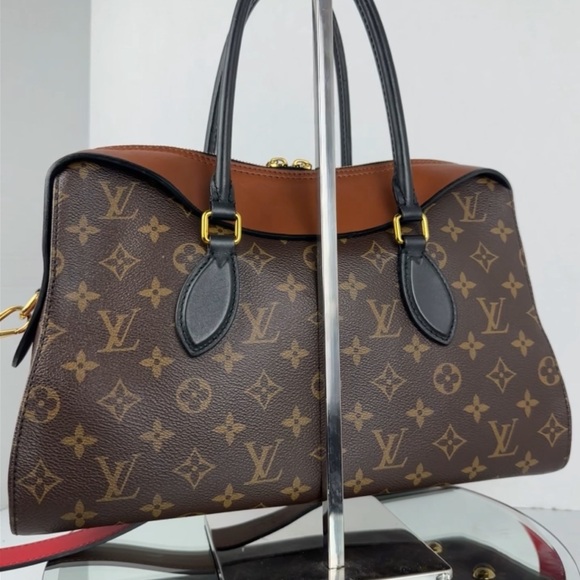LOUIS VUITTON MONOGRAM 2-WAY TOP HANDLE SHOULDER BAG - Picture 3 of 11